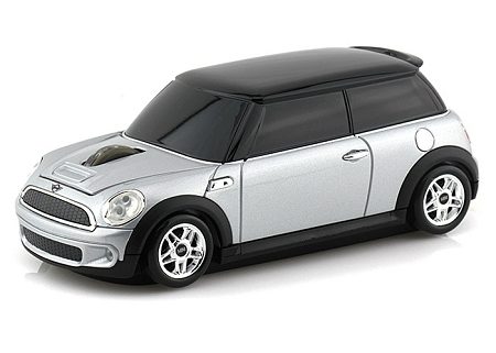Мышка машинка Landmice Mini Cooper S Silver - фото