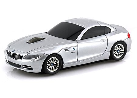 Мышка машинка Landmice BMW Z4 Silver - фото