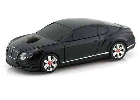 Мышка машинка Landmice Bentley Continental GT Black - фото
