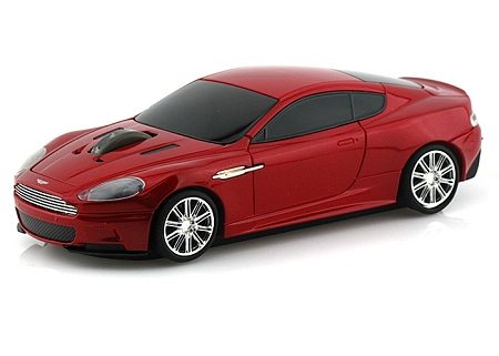 Мышка машинка Landmice Aston Martin DBS Red - фото