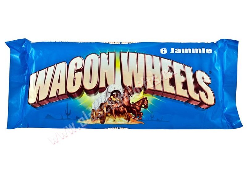 Wagon Wheels с джемом - фото