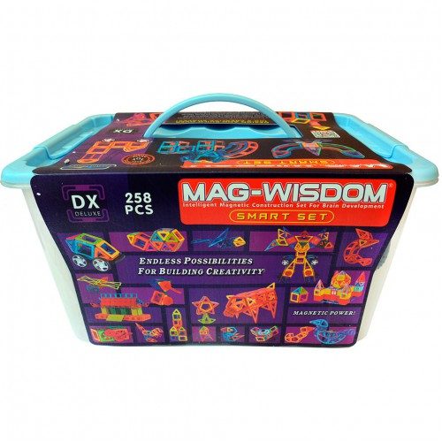 Конструктор Mag Wisdom 258 деталей - фото