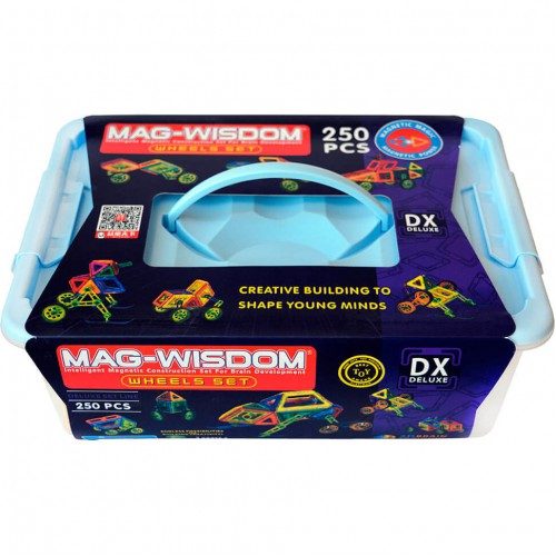 Конструктор Mag Wisdom 250 деталей - фото