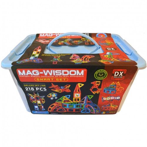 Конструктор Mag Wisdom 218 деталей - фото