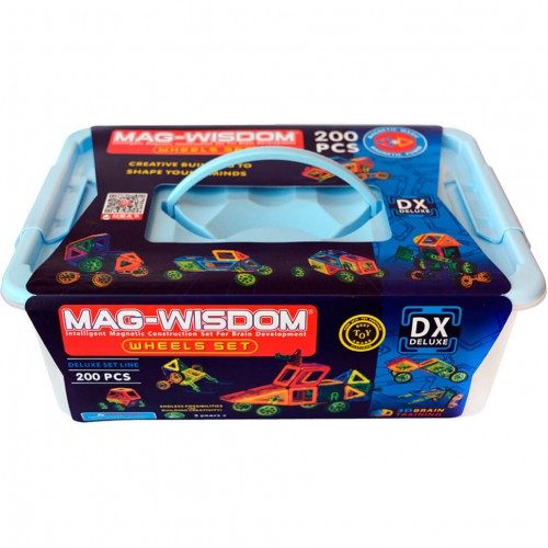 Конструктор Mag Wisdom 200 деталей - фото