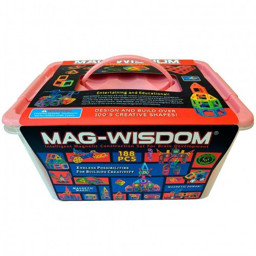 Конструктор Mag Wisdom 188 деталей - фото