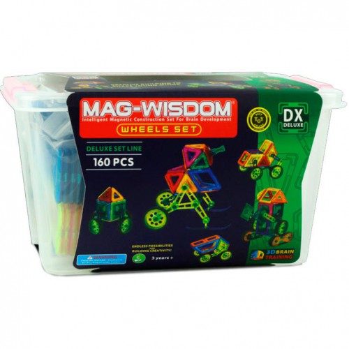 Конструктор Mag Wisdom 160 деталей - фото