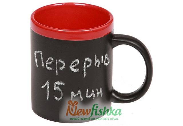 Кружка для рисования мелом - фото