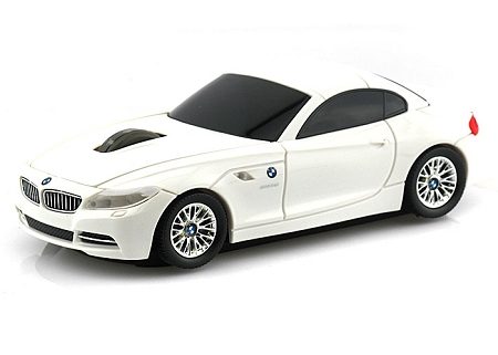Мышка машинка Landmice BMW Z4 White - фото