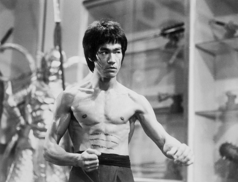 Плакат Брюс Ли Путь дракона - фото