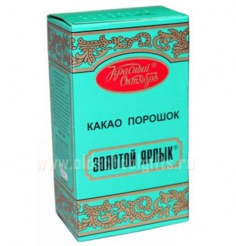 Какао порошок Золотой Ярлык - фото