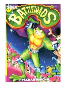 Картридж для Sega - игра Battletoads - фото
