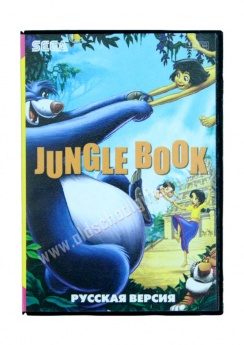 Картридж для Sega - игра Jungle Book - фото