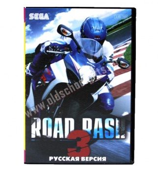 Картридж для Sega - игра Road Rush 3 - фото
