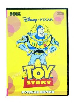 Картридж для Sega - игра Toy Story - фото