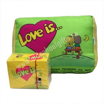 Love is подушка и блок - фото