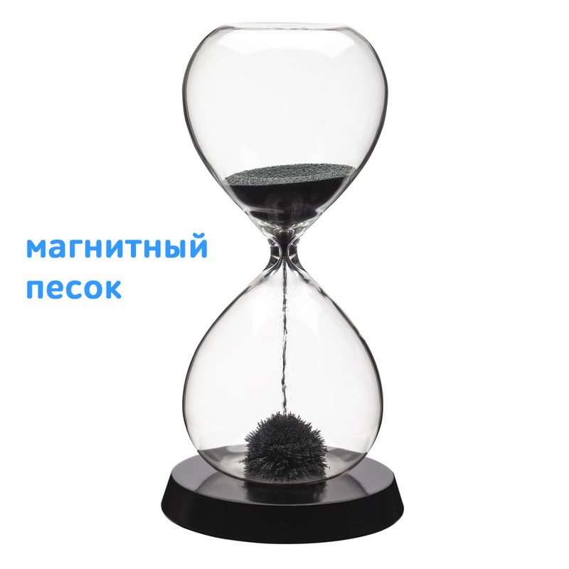 Магнитные часы-релаксатор Феррум Black - фото