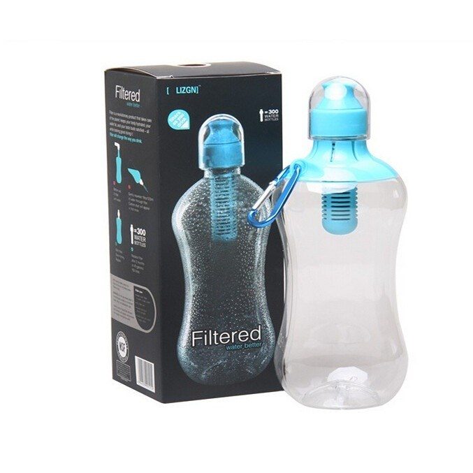 Бутылка для воды Filtered water better - фото