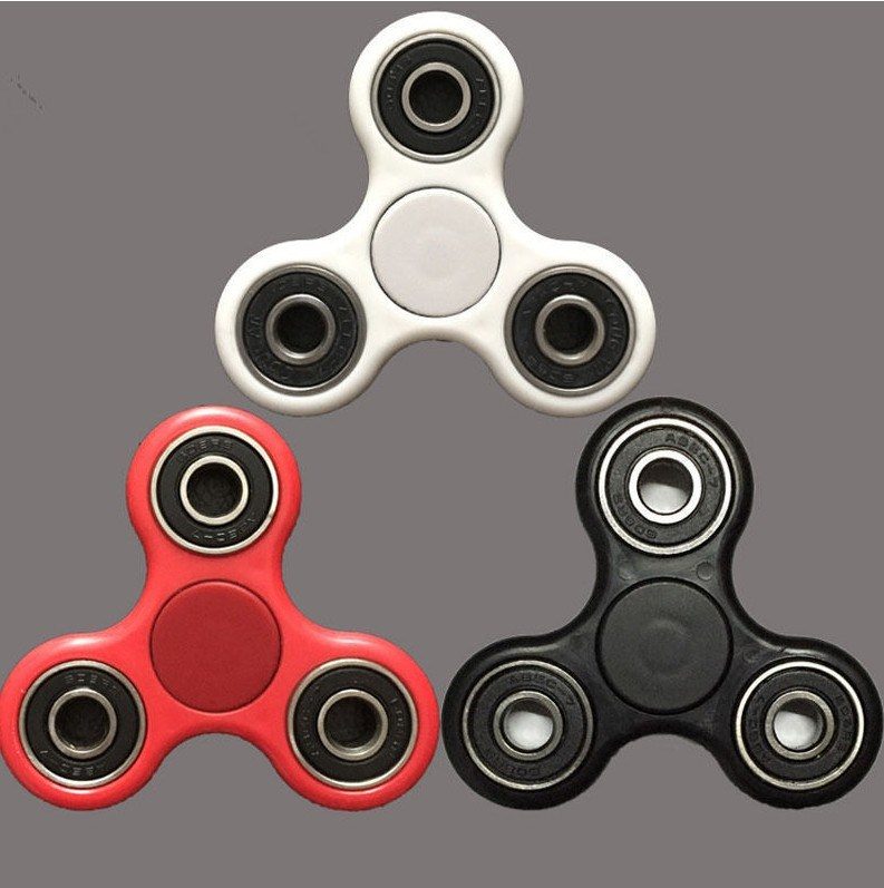 Игрушка-антистресс спиннер FIDGET SPINNER Красный - фото