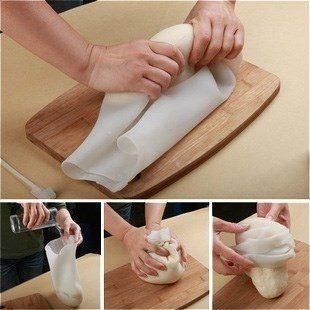 Силиконовый мешок для замешивания теста Поварёнок - фото