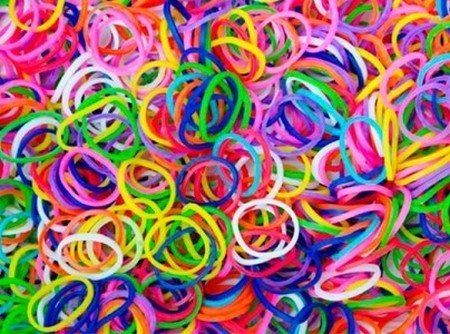 Набор Лум Бэндс 3000 шт. резинок (Loom Bands) Яблоко, 3-этажный - фото