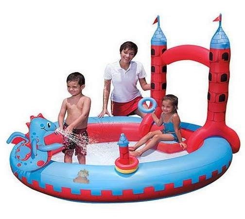 Надувной игровой центр для детей Interactive Castle Play Pool - фото