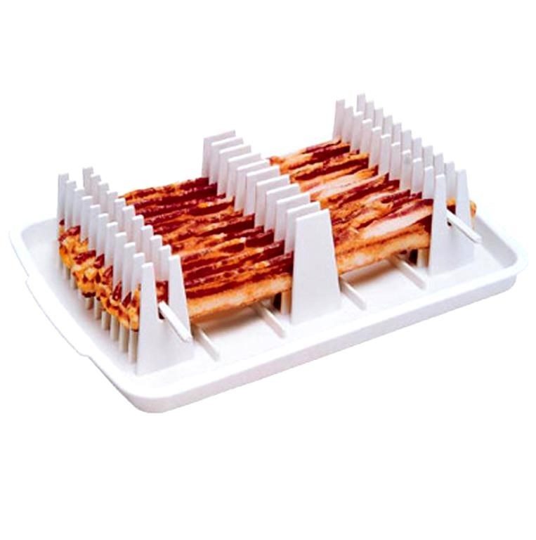 Набор для жарки бекона в микроволновой печи «BACON CHEF» - фото