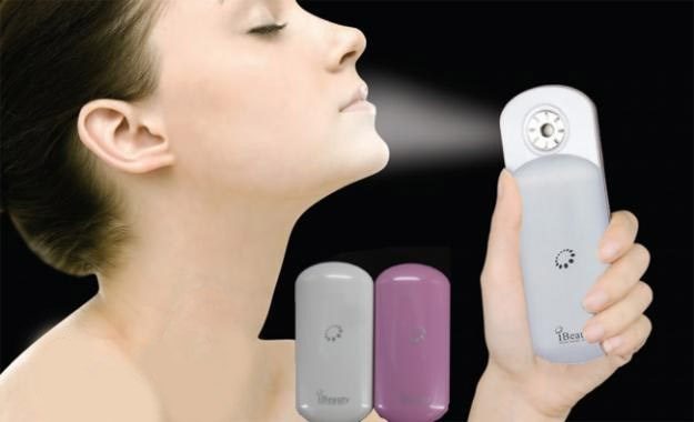 Прибор для увлажнения кожи лица Лотос (Ibeauty Nano handy mist) - фото