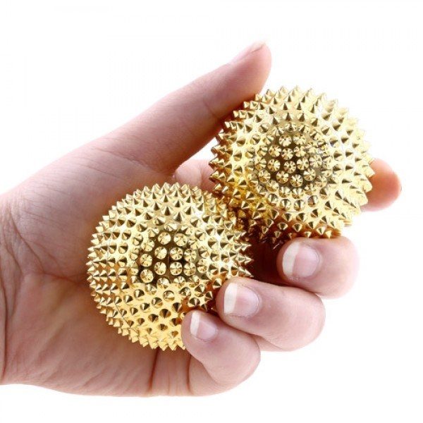 Шары для ручного массажа магнитные (Spheres for manual massage the magnetic) - фото