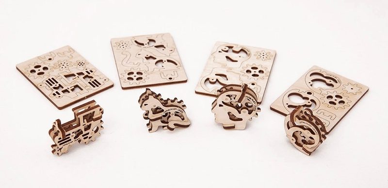 Деревянный конструктор  Ugears Трибики - фото