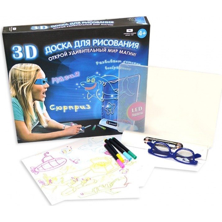 Планшет для рисования с 3D эффектом - фото