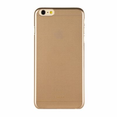Накладка пластиковая FSHANG для iPhone 6 Plus 5.5 под алюминий золотистая - фото