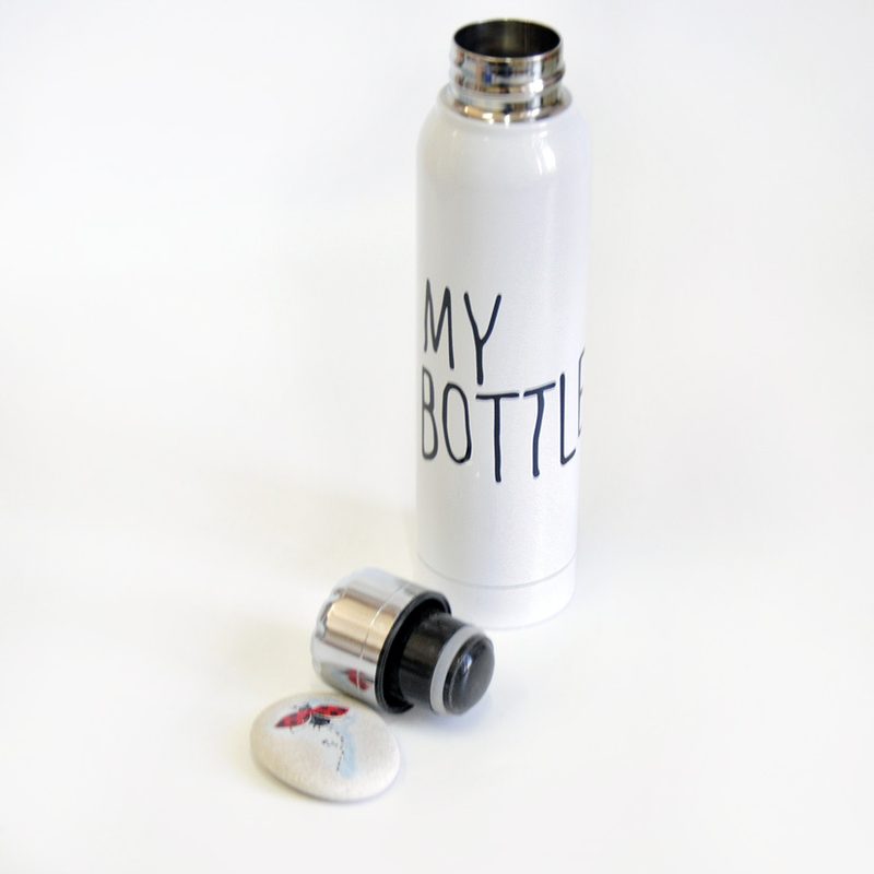 Термос My bottle белый - фото