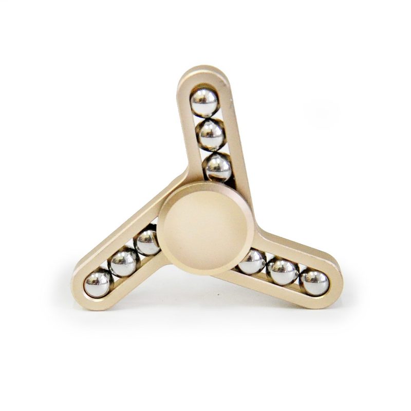 Fidget Hand Spinner с металлическими шариками - фото