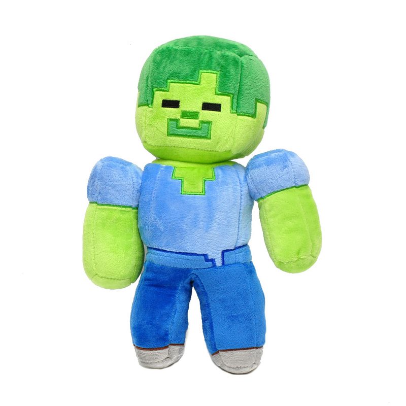Плюшевая игрушка Зомби Minecraft 32 см - фото