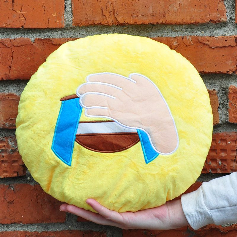 Подушка Emoji Facepalm 27 см - фото