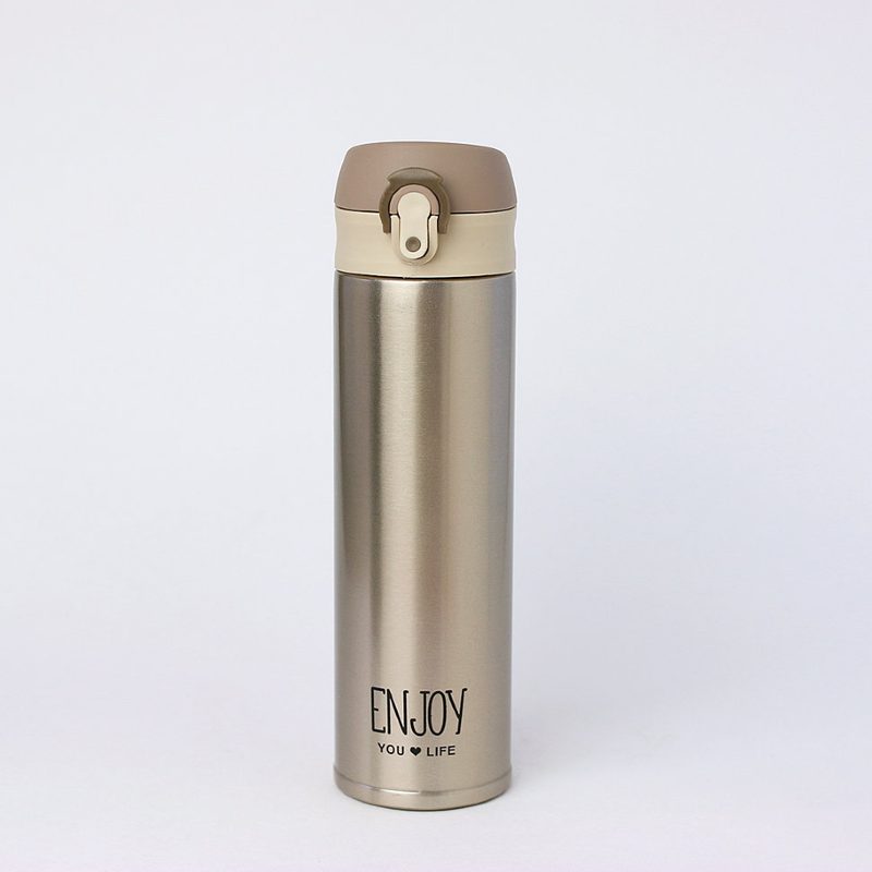 ТЕРМОС Enjoy you life! gold 500ml - фото