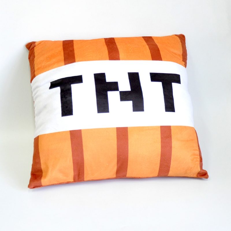 Подушка TNT Minecraft - фото