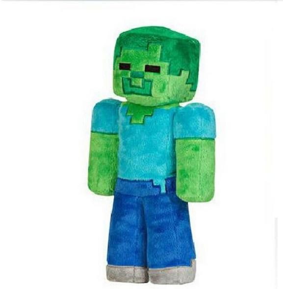 Плюшевая игрушка Зомби Minecraft 22 см - фото