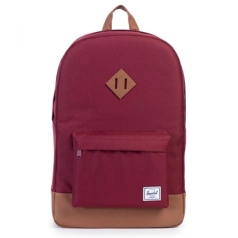 Рюкзак Herschel WINDSOR WINE/TAN SYNTHETIC LEATHER - фото