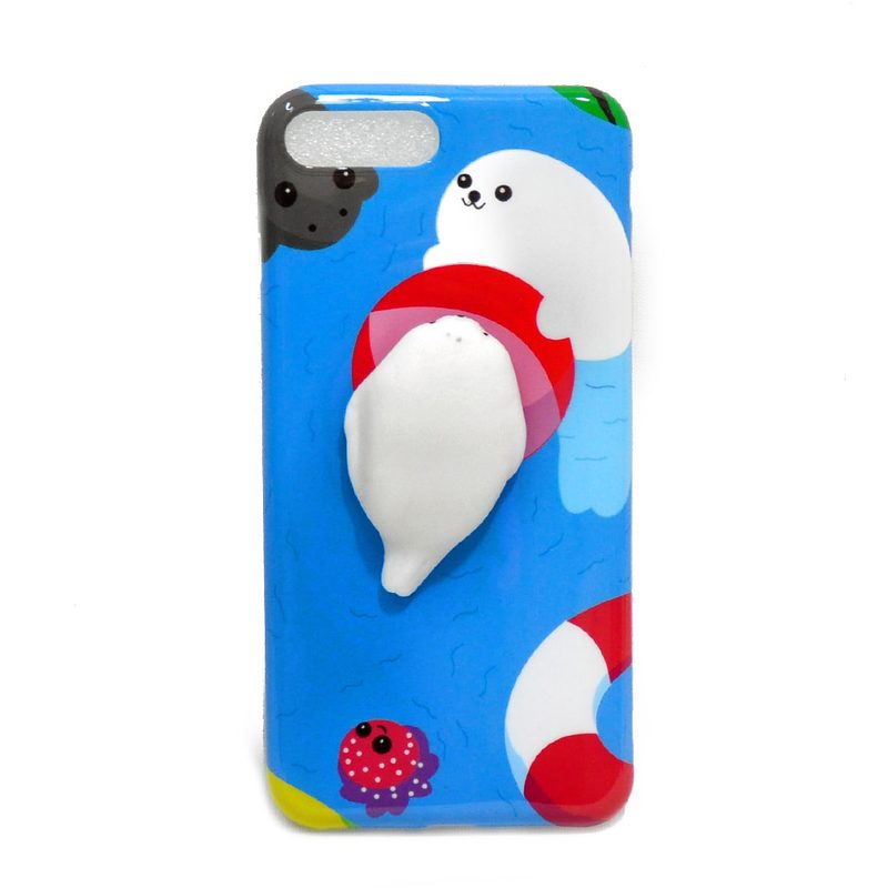 Чехол антистресс для iPhone 7 Seal in the sea - фото