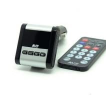 USB MP3 плеер FM трансмиттер с дисплеем и пультом - фото