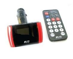 USB MP3 плеер FM трансмиттер с дисплеем и пультом ДУ - фото