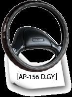 Оплетка для руля серый крокодил ap-1040 gy - фото