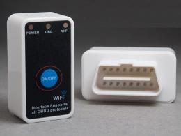 Автомобильный диагностический адаптер ELM 327 WiFi - фото