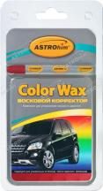 Восковой корректор Astrohim color wax металлик темно-красный - фото