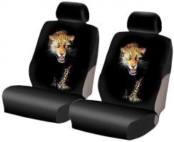 Автомобильные чехлы c рисунком ягуара - фото