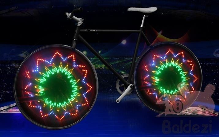 16 LED-подсветка вело-колеса - фото
