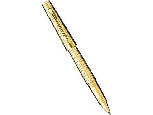 Ручка-Роллер parker premier deluxe t562, chiselling gt S0887950 - фото
