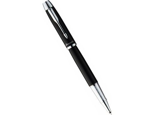 Ручка-Роллер parker im metal, black ct S0856350 - фото